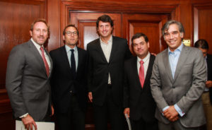 Matías Guzmán, Juan Pablo Scheaffer, Juan Pablo Soffia, Cristóbal González y Pablo Silva